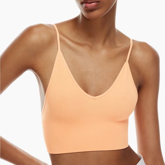 Aritzia talula sunny apricot Seamless Tank size medium - Picture 7 of 9